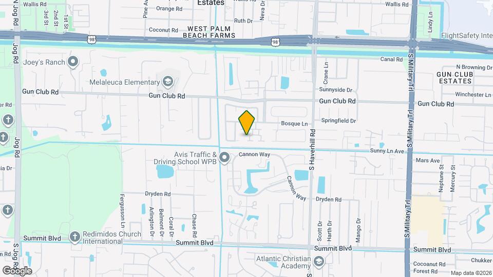 5348 Bosque Ln Map and Location Details