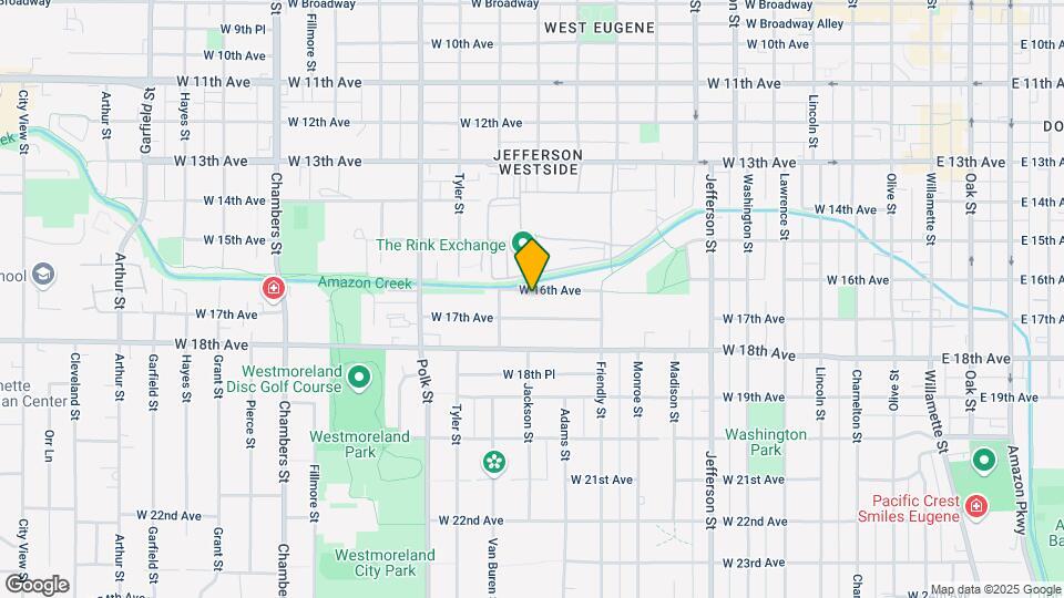 980 W 16th Ave Map and Location Details