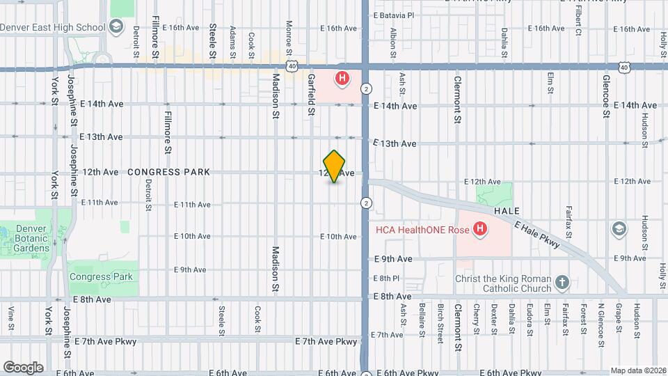 1146 Jackson St Map and Location Details