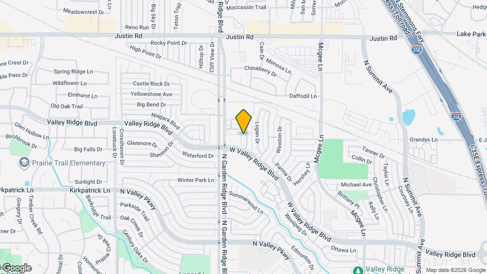 1551 Barksdale Dr Map and Location Details