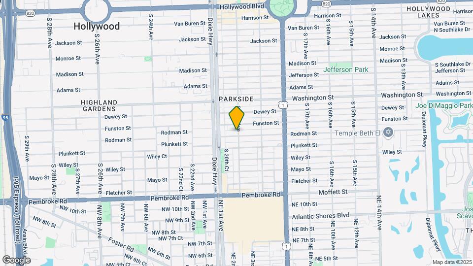 1106 S 20th Ave Map and Location Details