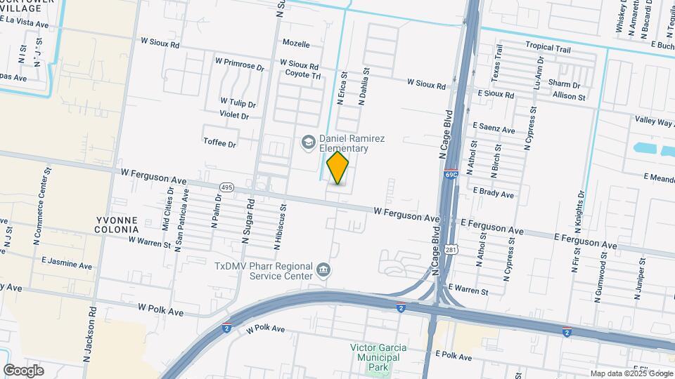 609 Cancun Dr Map and Location Details