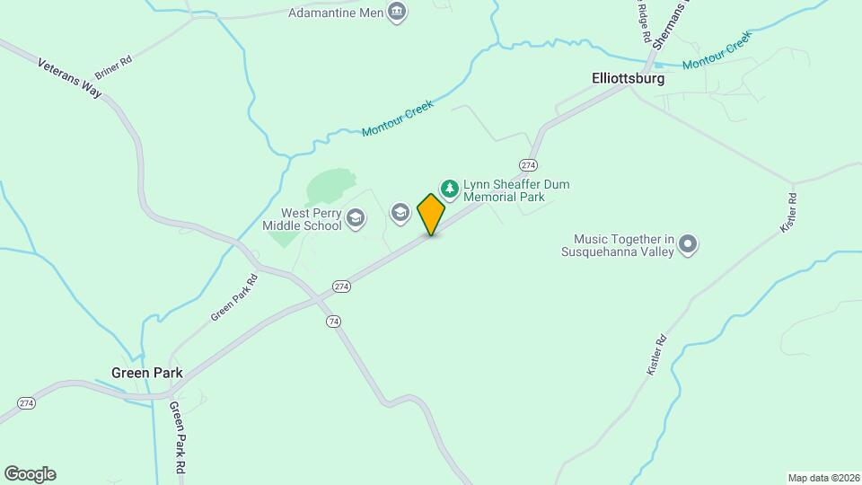 2602 Shermans Valley Rd Map and Location Details