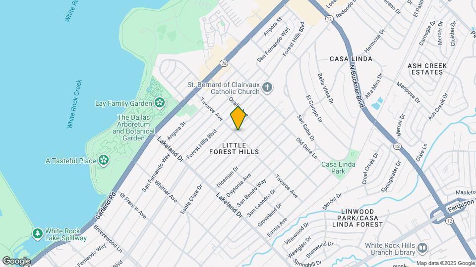 8902 Redondo Dr Map and Location Details