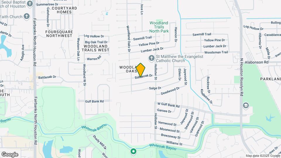 7843 Battleoak Dr Map and Location Details