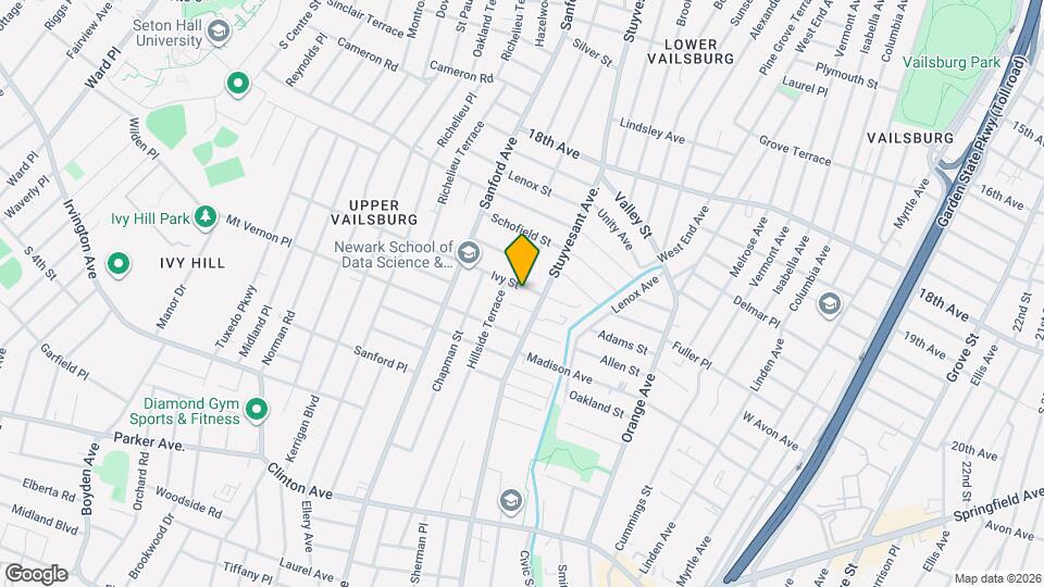 16 Ivy St Map and Location Details