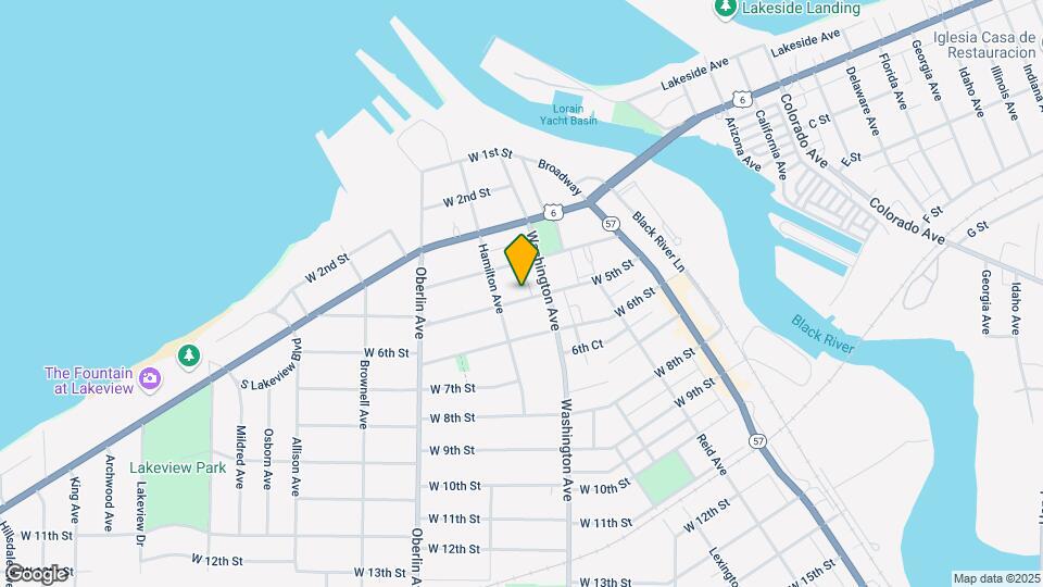 1020 W 5th St Mapa y Detalles de la Ubicación