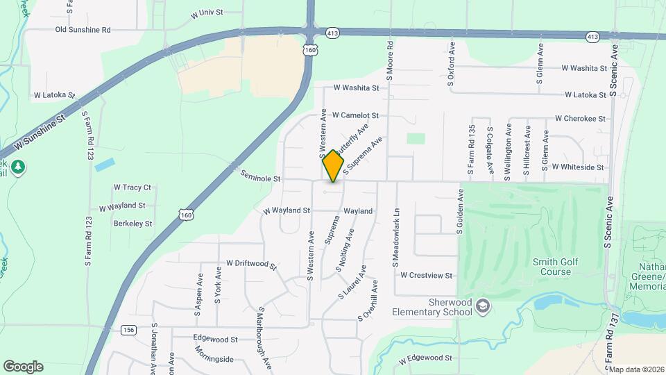 3443 Tracy Ct Map and Location Details