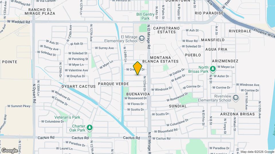 12337 W Sweetwater Ave Map and Location Details