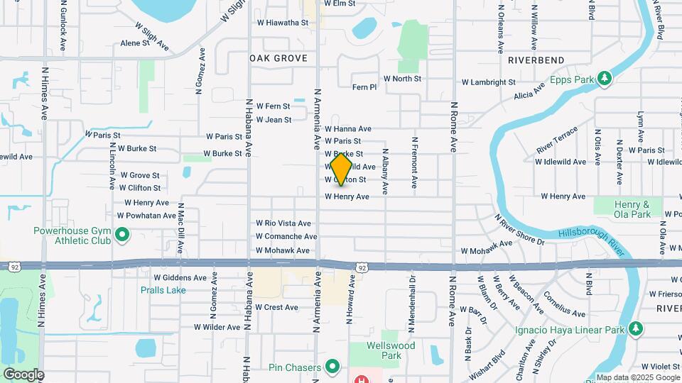 2311 W Henry Ave Map and Location Details
