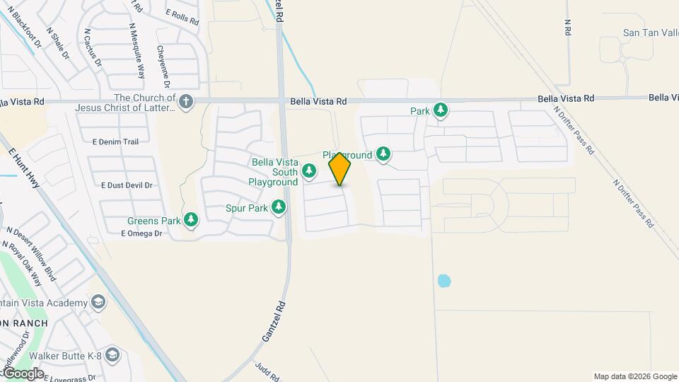 2372 E Dust Devil Dr Map and Location Details