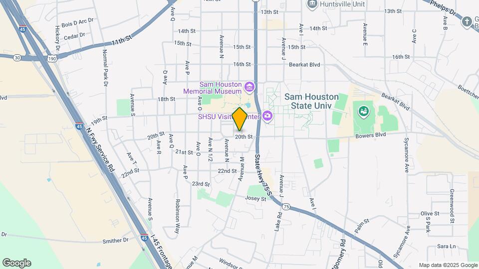 1230 20th St Map and Location Details