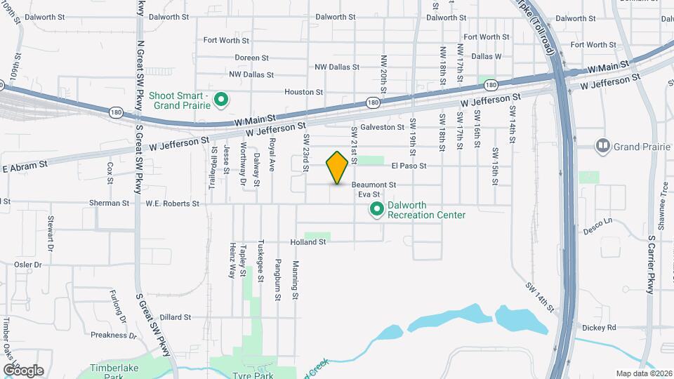 2125 Beaumont St Map and Location Details