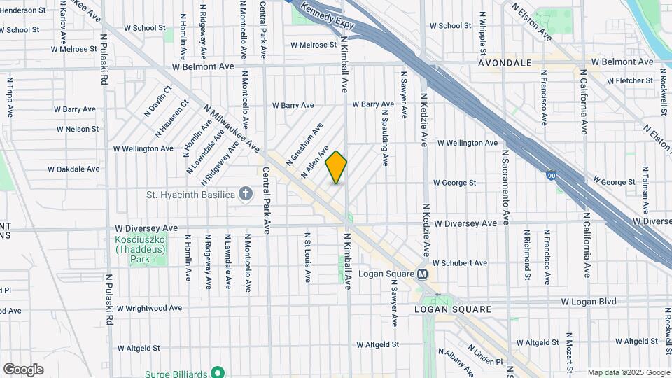 2834 N Dawson Ave Map and Location Details