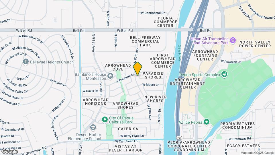16120 N 86th Ln Map and Location Details