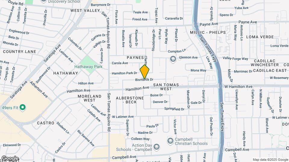 3976-3978 Bismarck Dr Map and Location Details