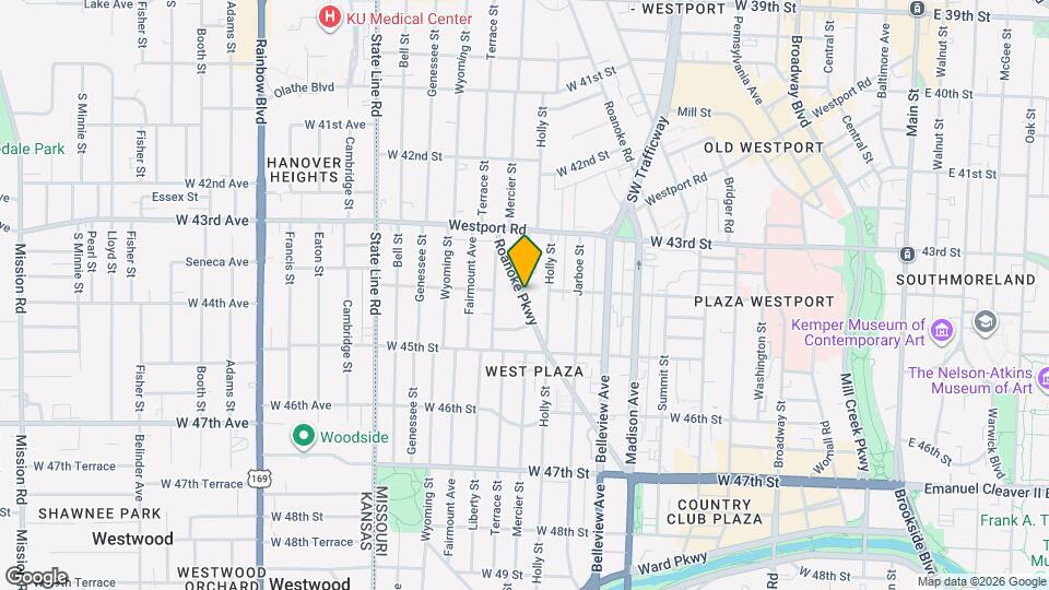 4405 Roanoke Pkwy Map and Location Details