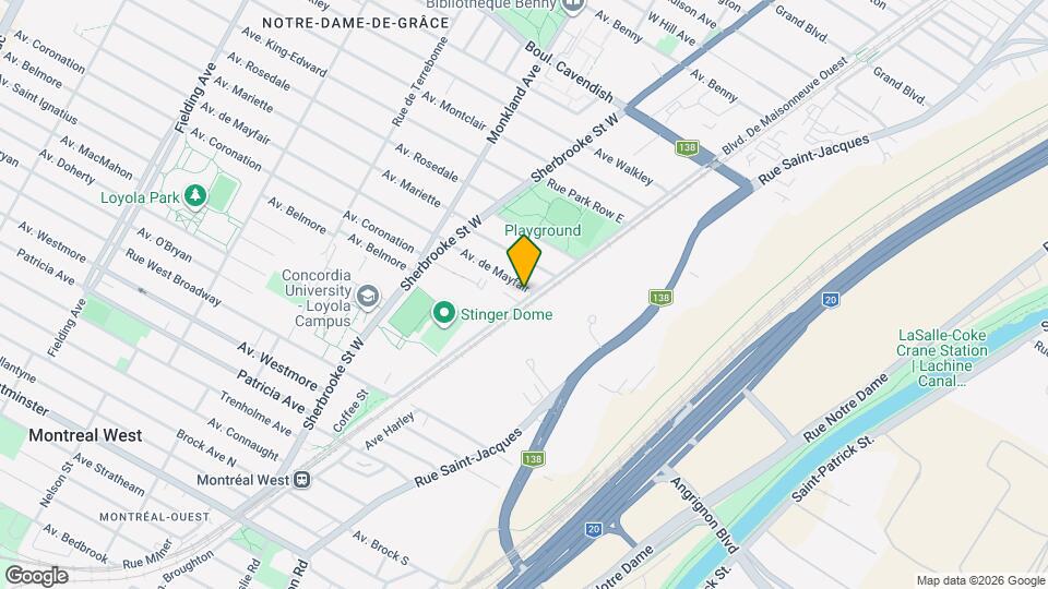 2370 De Mayfair Av Map and Location Details