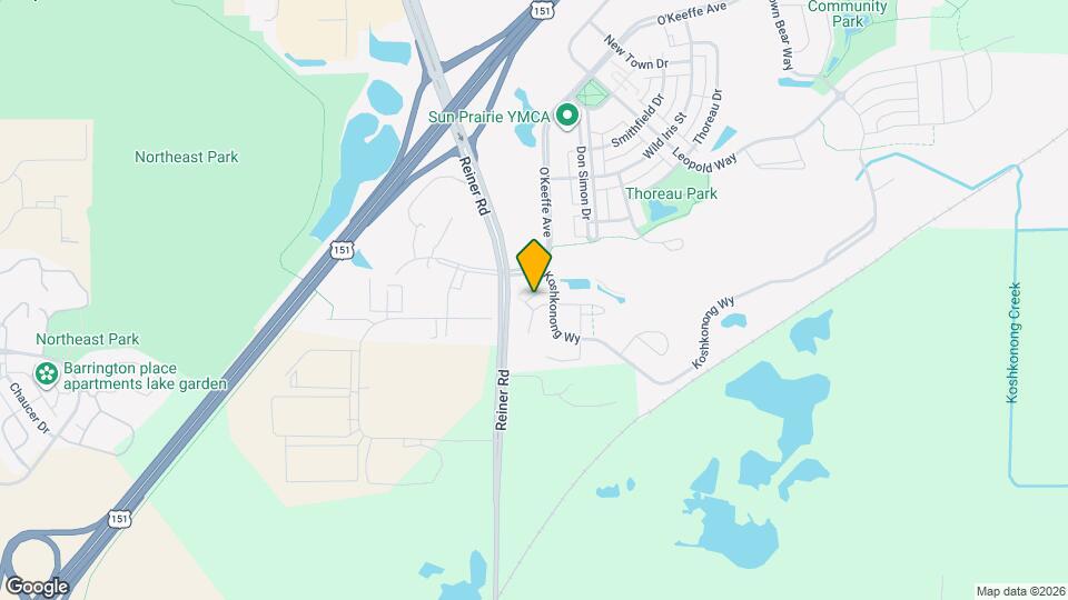 1714 Fair Pheasant Way Mapa y Detalles de la Ubicación