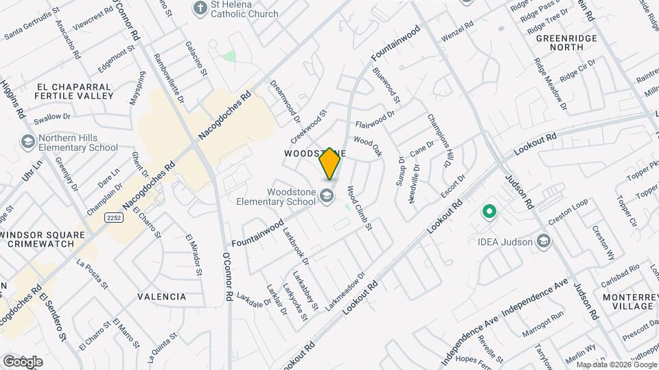 5623 Fountainwood Map and Location Details