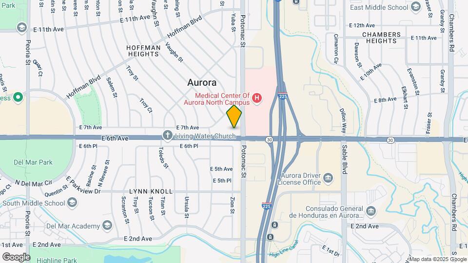 The Residence at 6th Avenue Mapa y Detalles de la Ubicación