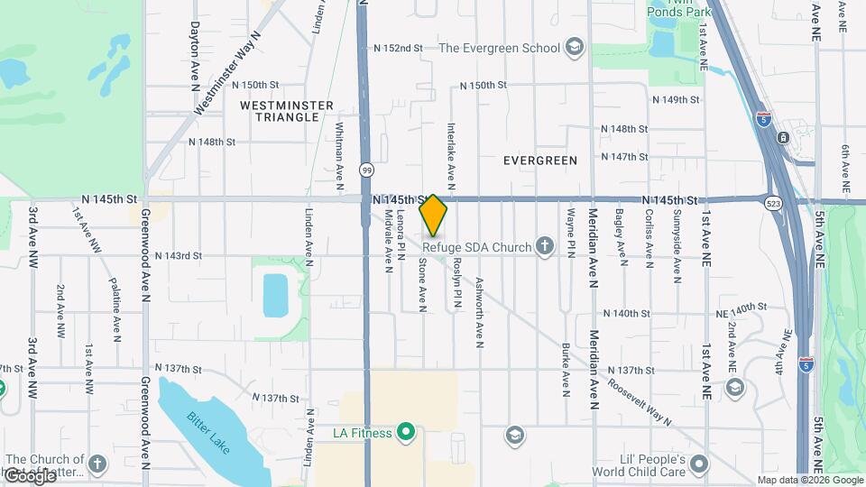 14314 Stone Ave N Map and Location Details