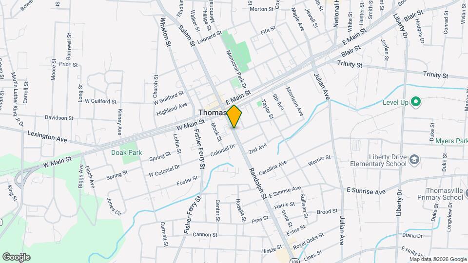 116 Linden Dr Map and Location Details