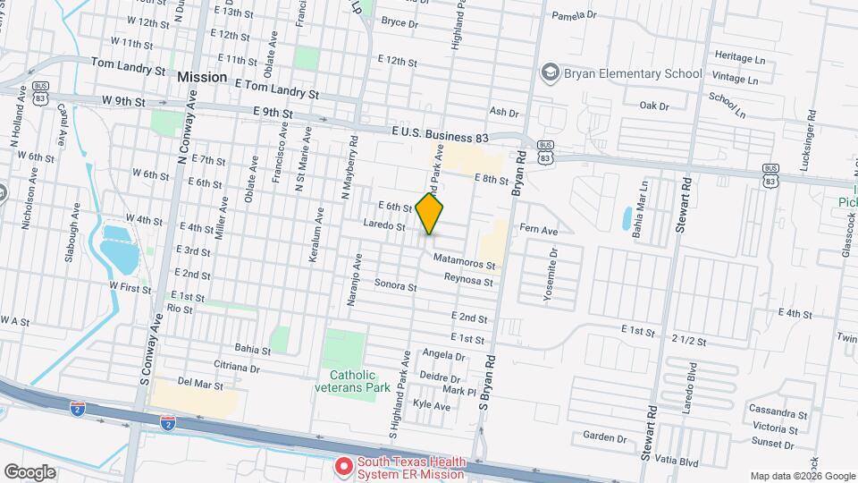 507 Paul St Mapa y Detalles de la Ubicación