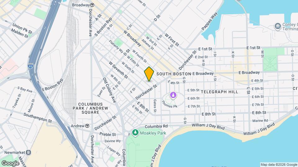 256 W 6th St, Unit 1 Map and Location Details