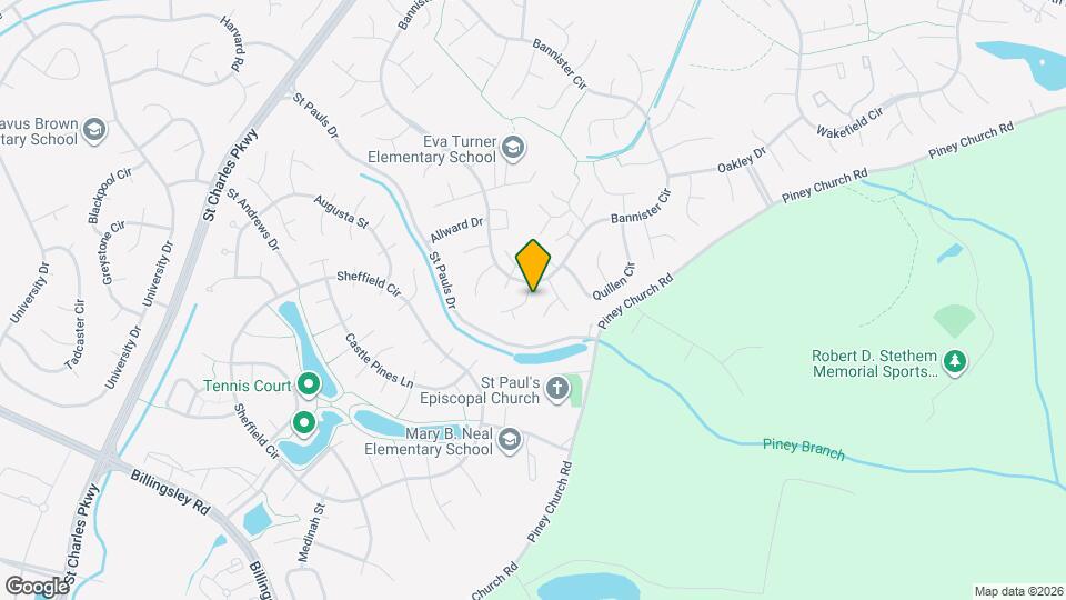 4816 Underwood Ct Map and Location Details