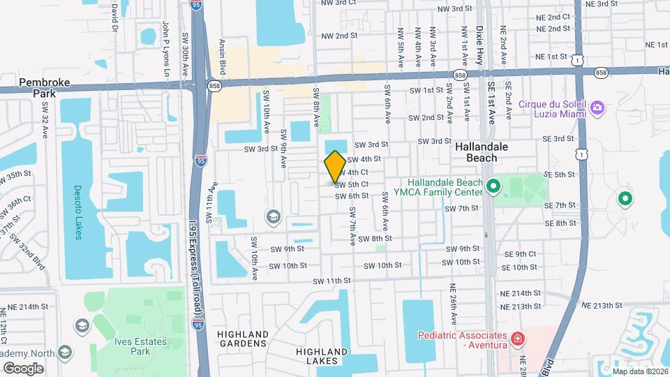 721 SW 5th Ct Map and Location Details