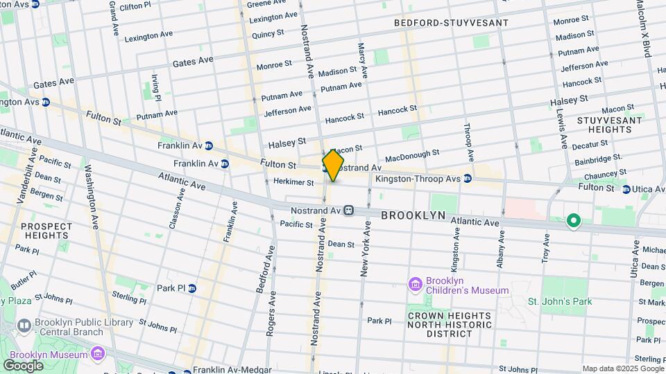 126 Herkimer St Mapa y Detalles de la Ubicación