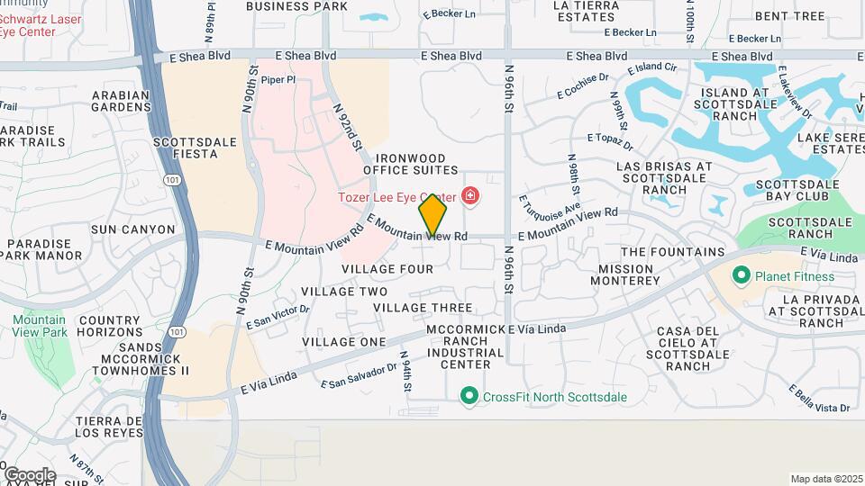 9775 N 94th Pl Map and Location Details