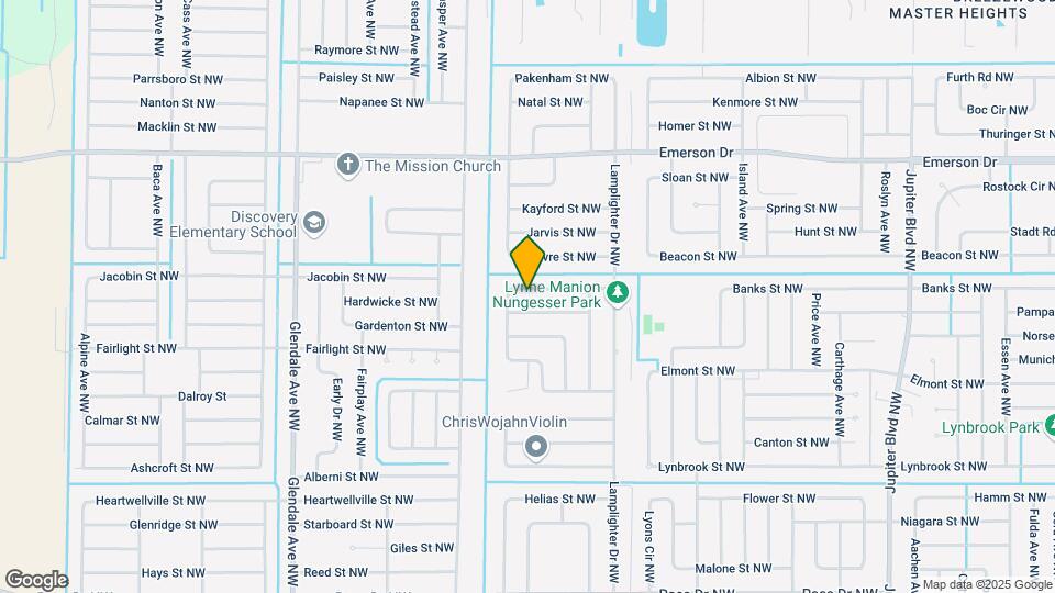 1360 Gilpin St NW Map and Location Details