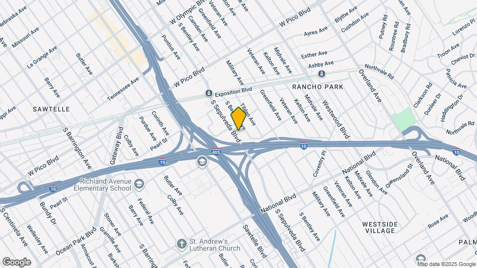 2624 1/2 S Sepulveda Blvd, Unit 2624 1/2 Map and Location Details