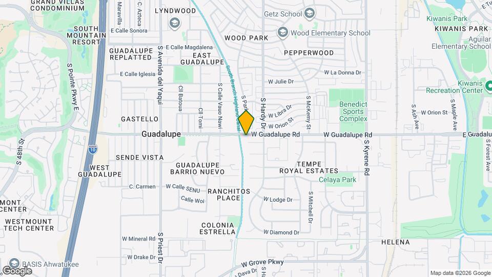 1060 W Paseo Way Map and Location Details