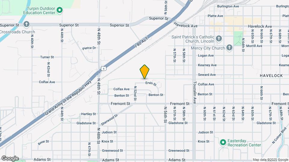 5300 Ervin St Map and Location Details