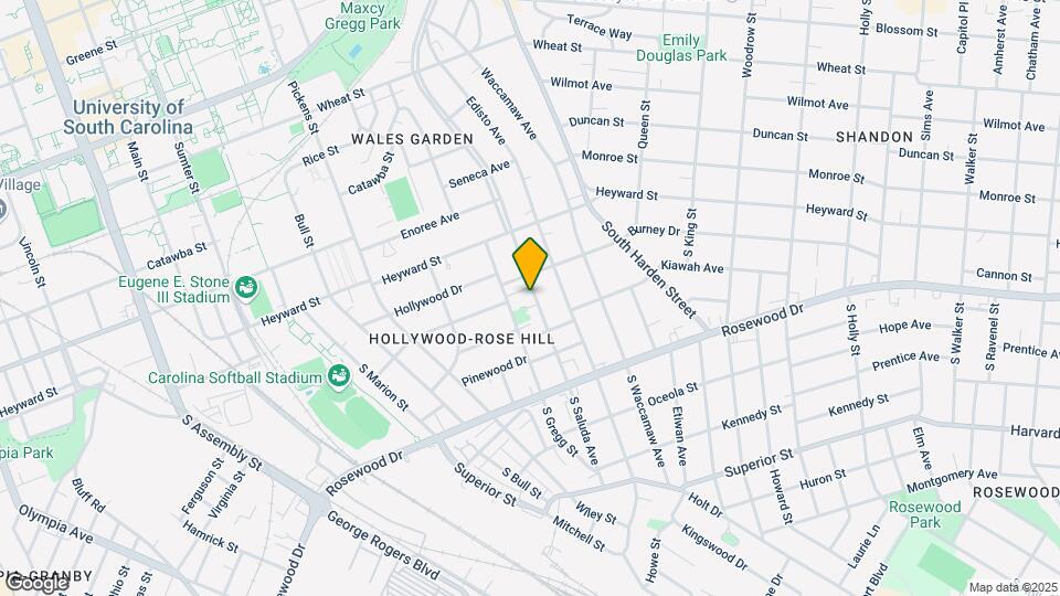 215 S Saluda Ave Map and Location Details