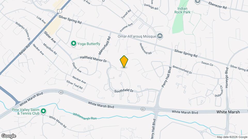 8263 Berryfield Dr Map and Location Details