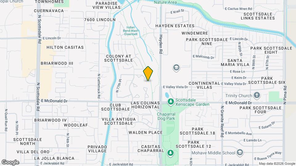 7915 E Keim Dr Map and Location Details