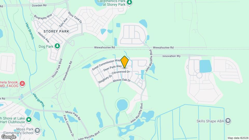 11939 Citruswood Dr Map and Location Details