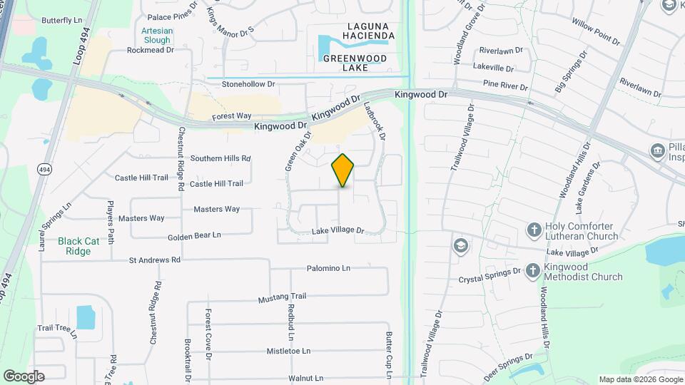 2114 Blossom Creek Dr Map and Location Details