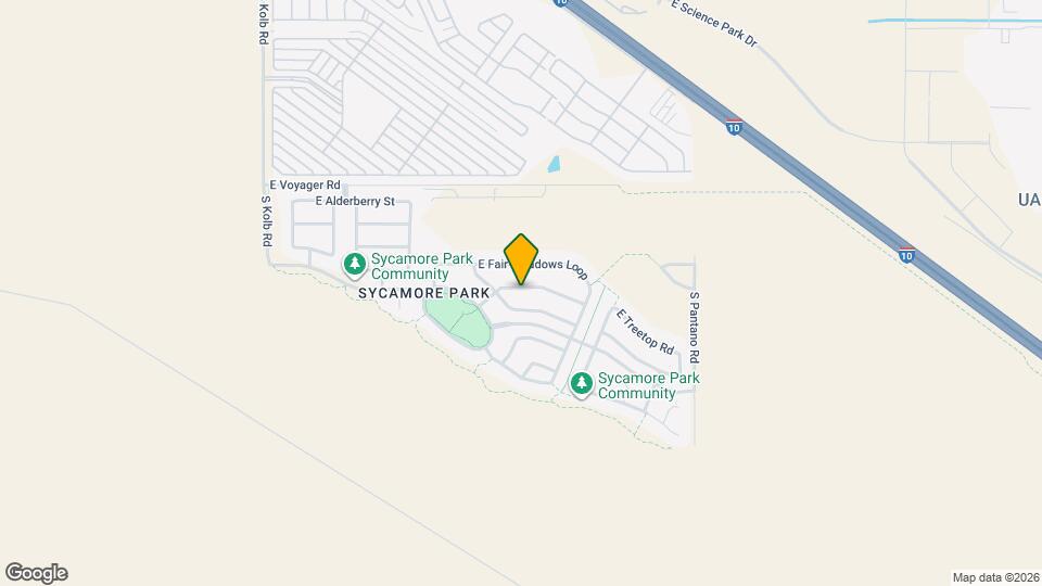 7570 E Majestic Palm Ln Map and Location Details