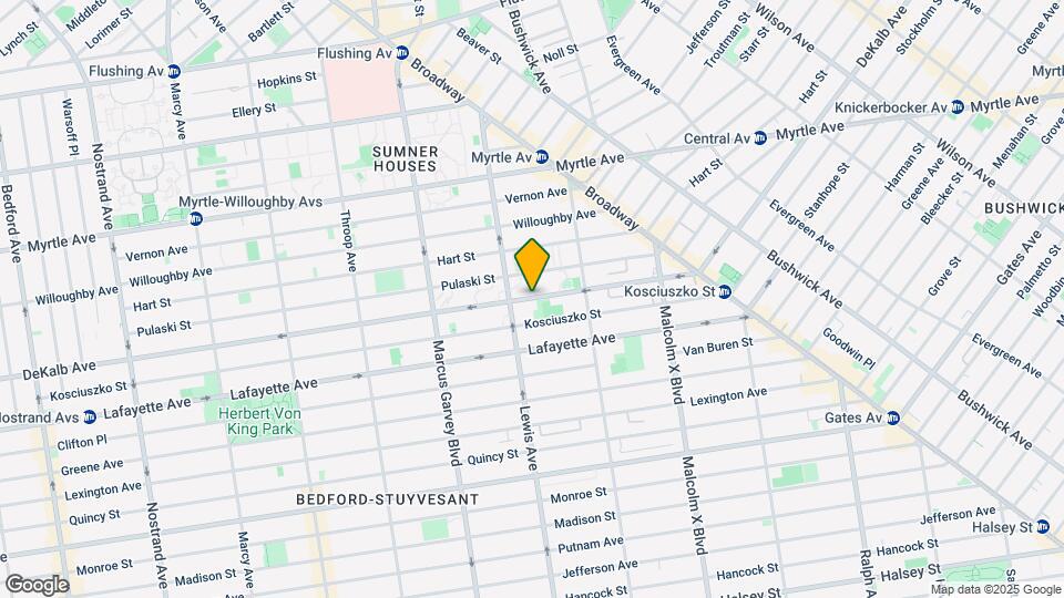 980 Dekalb Avenue Mapa y Detalles de la Ubicación