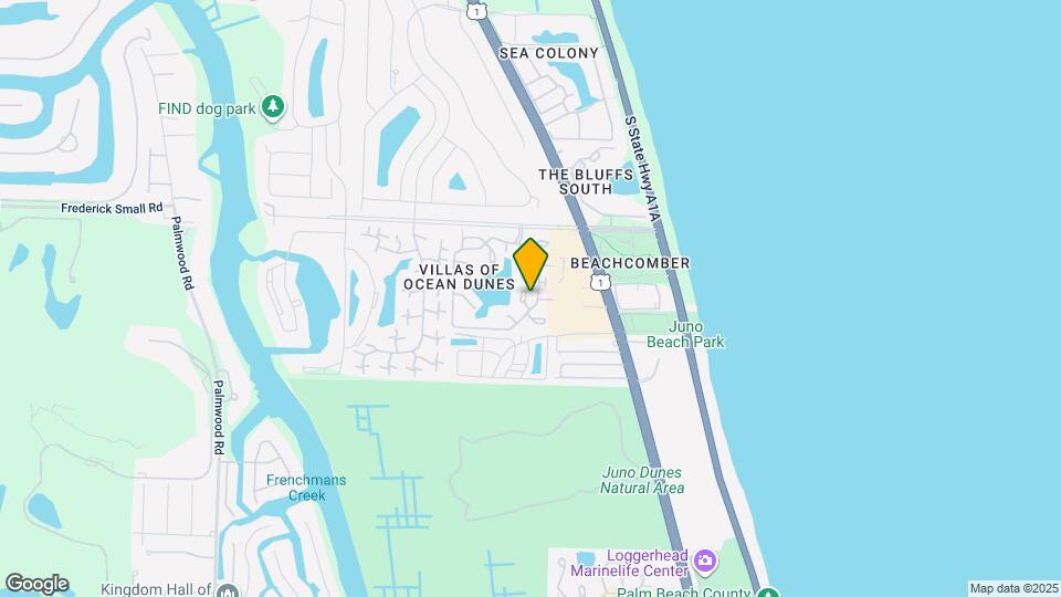 604 Ocean Dunes Cir Map and Location Details