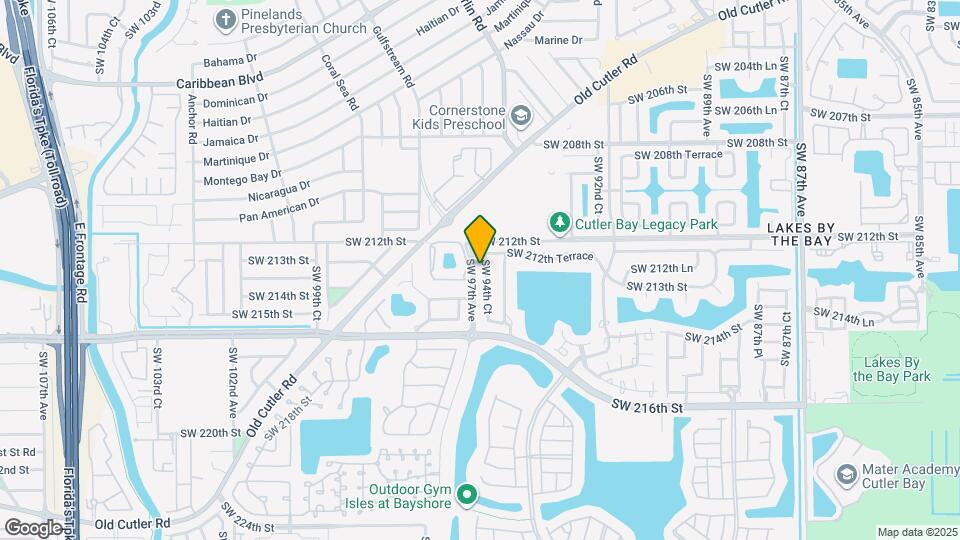 21312 SW 94th Ct Map and Location Details