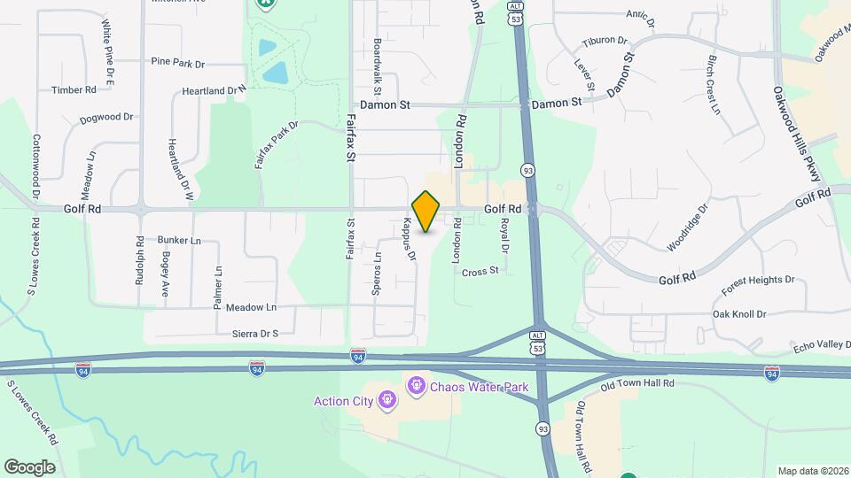 4603 Kappus Dr, Unit 3 Mapa y Detalles de la Ubicación