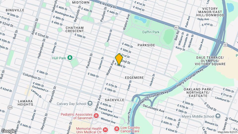 1123 E 53rd St Map and Location Details