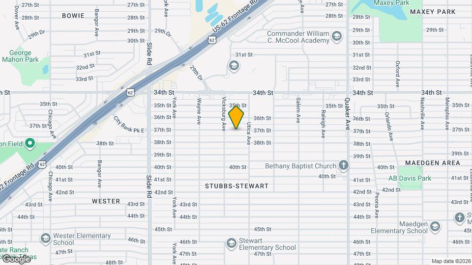 4813 37th St Map and Location Details