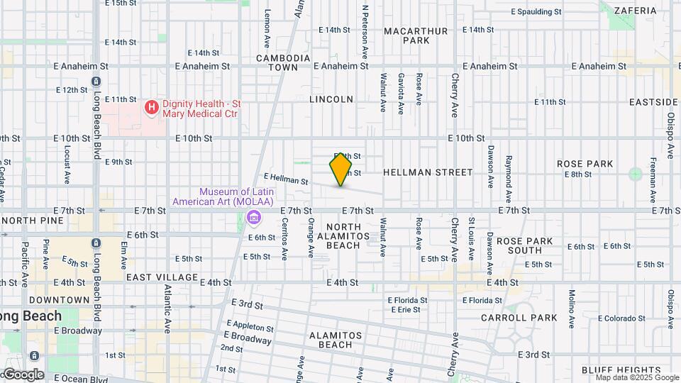 1336 Hellman St Mapa y Detalles de la Ubicación
